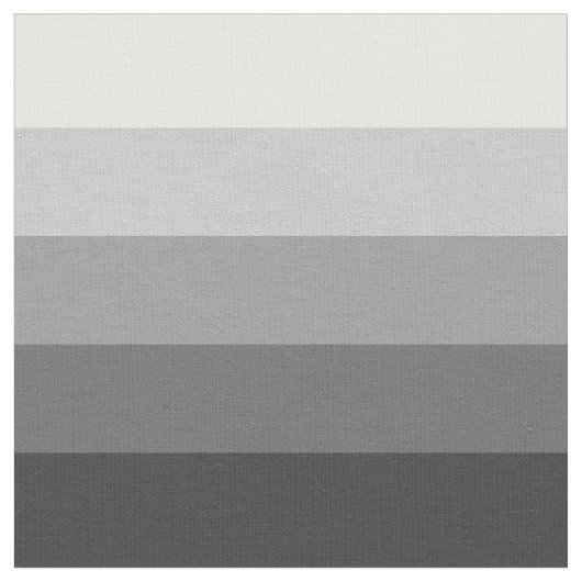 黒から白へのグラデーションストライプ ファブリック (クローズアップ)