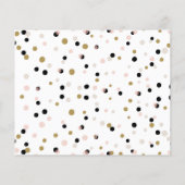 黒かわいい書結婚道のアドバイスと願い (裏面)