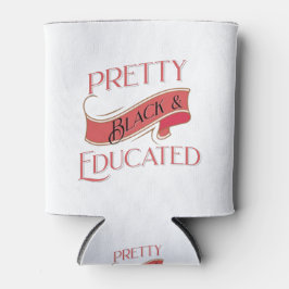 黒かわいらしく教育された 缶クーラー