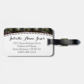 黒かわいらし名荷札 ラゲッジタグ (裏面横)