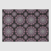 黒かわいらし色のピンクの曼荼羅 | 薄葉紙 (正面)