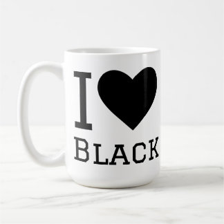 黒が好き コーヒーマグカップ