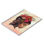 黒が美しい本好きノート ノートブック (左側)