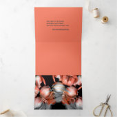 黒き太陽より白い心 & 時間 三つ折りクリスマスカード (内部)