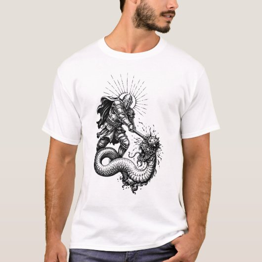 黒き王冠の王 Tシャツ (正面)