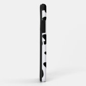 黒くか白いピンク牛プリント-個人化して下さい Case-Mate iPhoneケース (裏面/右)