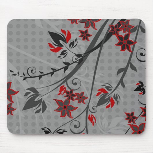 黒くして下さい マウスパッド (正面)