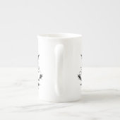 黒くだらしない子ネコGabiGabi ボーンチャイナマグカップ (裏面)