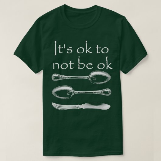 黒くならなくても大丈夫だ Tシャツ (デザイン正面)