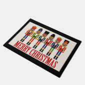 黒くるみ割りクリスマスドアマット ドアマット (アングル)