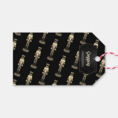 黒くるみ割り兵士クリスマス ギフトタグ (正面(横))