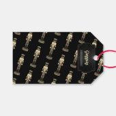 黒くるみ割り兵士クリスマス ギフトタグ (正面(横))