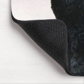 黒くロシアのなテリアのマウスパッド マウスパッド (コーナー)