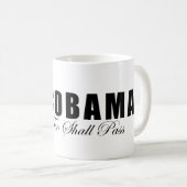 黒く及び白いコーヒー・マグ コーヒーマグカップ (正面右)