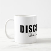 黒く及び白いコーヒー・マグ コーヒーマグカップ (左)