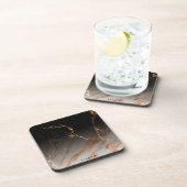 黒く及び白い大理石 コースター (右側)