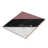 黒く及び白い大理石 タイル (側面)