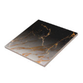 黒く及び白い大理石 タイル (側面)