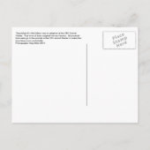 黒く及び白い子ネコ2014年 案内ポストカード (裏面)