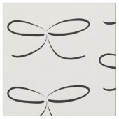 黒く及び白い弓生地 ファブリック (クローズアップ)