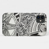 黒く及び白い矢の箱のiphone 5 Case-Mate iPhoneケース (裏面(横))