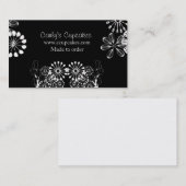 黒く及び白い道具庭 名刺 (正面/裏面)