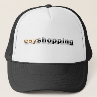 黒く及び白いesyshoppingトラック運転手の帽子 キャップ