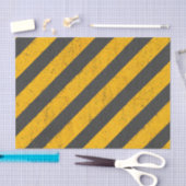 黒く及び黄色の建築の地帯 薄葉紙 (クラフト)