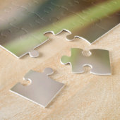 黒く及び黄色のArgiopeの庭くものパズル ジグソーパズル (側面)