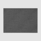 黒く現実的なわに皮の一見 薄葉紙 (正面)