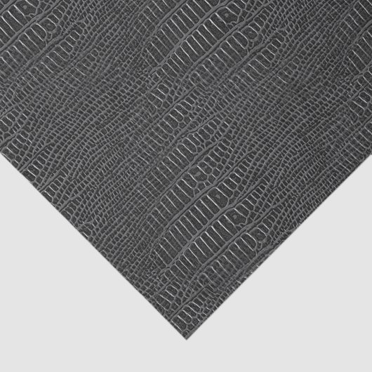 黒く現実的なわに皮の一見 薄葉紙 (詳細)