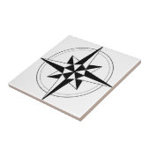 黒く航海のなコンパス タイル (側面)