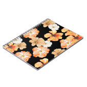 黒く華やかなノートボーイ ノートブック (左側)