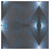 黒く青い白の抽象芸術幾何学的なパターン生地 ファブリック (クローズアップ)