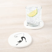 黒く風変わりな子猫2 コースター (側面)