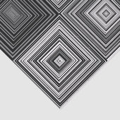 黒く、白いおよび灰色ティッシュペーパーを平方します 薄葉紙 (詳細)