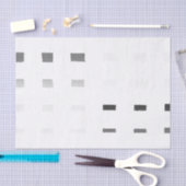 黒く、白い、灰色の芸術のプリント1のティッシュペーパー 薄葉紙 (クラフト)