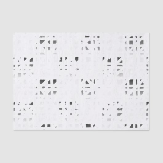 黒く、白い、灰色の芸術のプリント2 薄葉紙 (正面)