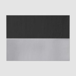 黒く、銀製のティッシュペーパー 薄葉紙