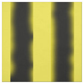 黒く、黄色の蜂色のストライプの生地 ファブリック (見本)