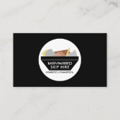 黒ごみスキップスキップ/ダンプスター会社 名刺 (正面)