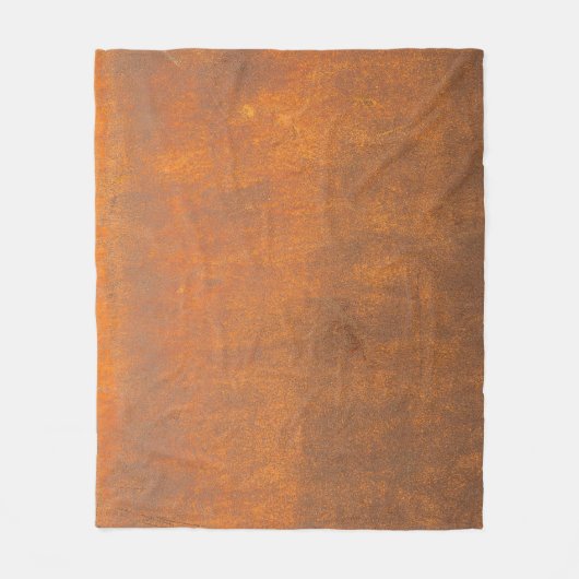 黒さび、金属のテクスチャがクローズアップ。 フリースブランケット (正面)