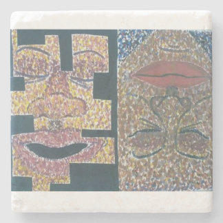 "黒さ"の-テーブルのコースター ストーンコースター