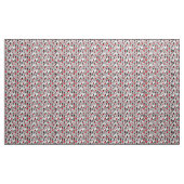 黒ずんだポピー模様 ファブリック (ヤード)