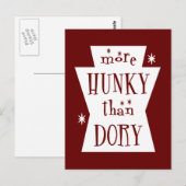 黒っぽい葉書よりハンキー ポストカード (正面/裏面)