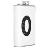 黒で表したゼロ(0) フラスク (右)