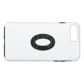 黒で表したゼロ(0) Case-Mate iPhoneケース (裏面(横))
