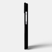 黒で隔離されるワシのポートレート Case-Mate iPhoneケース (裏面 / 左)