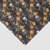 黒とオレンジのハロウィーン 薄葉紙 (詳細)