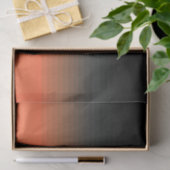 黒とオレンジ 薄葉紙 (ギフト)